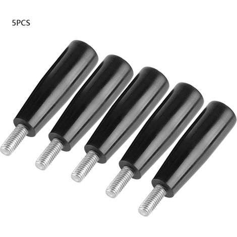 Outil de rechange pour fraiseuse à filetage, lot de 5, poignée rotative en bakélite M6 50 (1/5)
