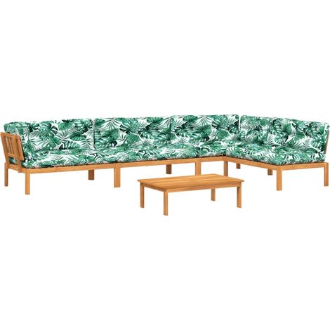 Maison Exclusive - Set de sofás de palets de jardín y cojines 5 p
