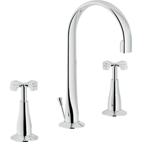 NOBILI Carlos Primero rubinetto cucina tradizionale con bocca girevole codice prod: CP212/1CR (1/2)
