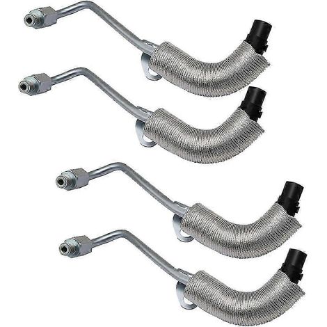 Lot de 4 tuyaux de retour de liquide de refroidissement compatibles avec la turbine Adam Meriva (référence 55567067). (1/4)