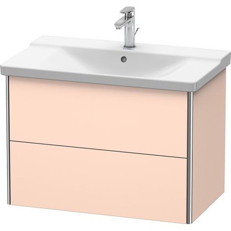 XSQUARE mobile lavabo 565x810x473mm albicocca peral opaco seta