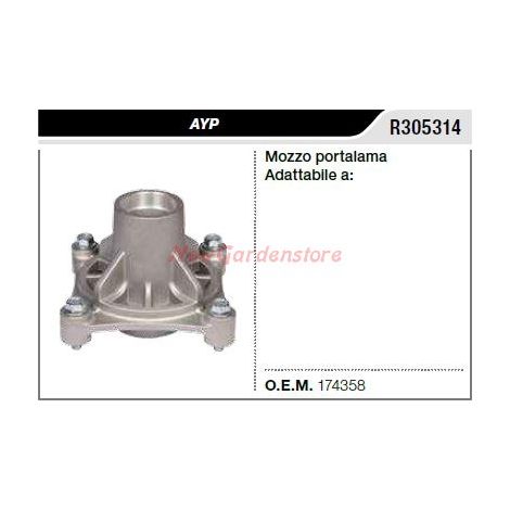 Mozzo portalama AYP trattorino rasaerba tagliaerba R305314