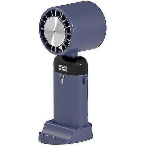 Mini ventilateur portable 3600 mAh, à semi-conducteurs, pliable et à suspendre, pour bureau ou bureau. Refroidissement par réfrigération. (1/5)