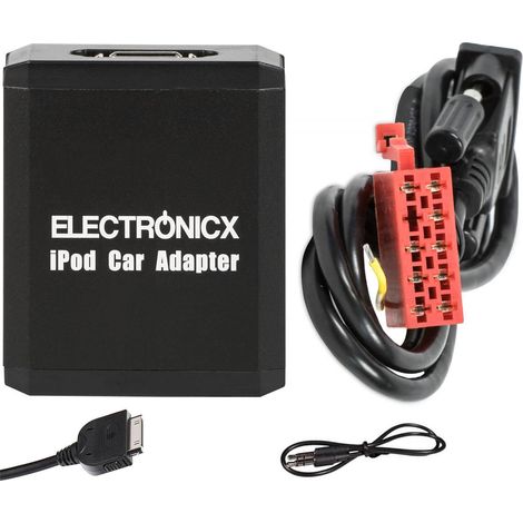 AUX iPhone iPod Adapter Mercedes 10-Pin - CD-Wechsler - W203 W211 W219 W164 (1/5)