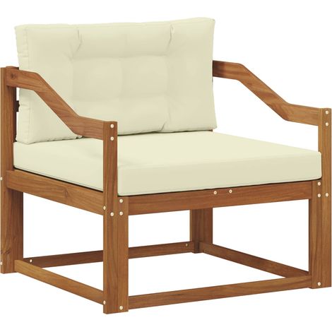 Maison Exclusive - Outdoor Mittelsofa Natur (1/5)