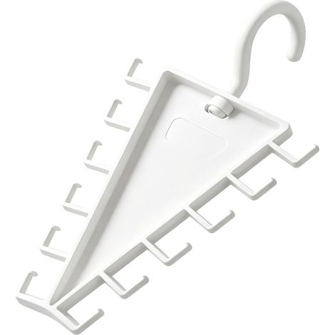 Organisateur de Placard Double Face en Forme de V, 12 Crochets (1/5)