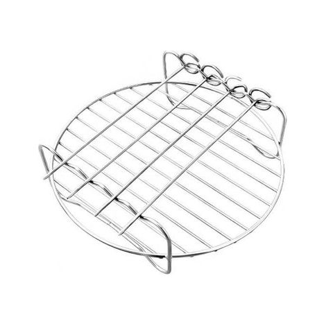 Parrilla para barbacoa，Juego de 2，19,4 x 15 x 7 cm，Ideal para la cocina (1/5)