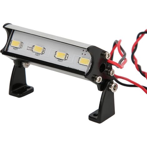 RC 4LED Superhelle Dachleuchte 55mm Lichtleiste für Traxxas 1/16 Teton, 1/16 Summit, 1/16 E Revo (1/5)