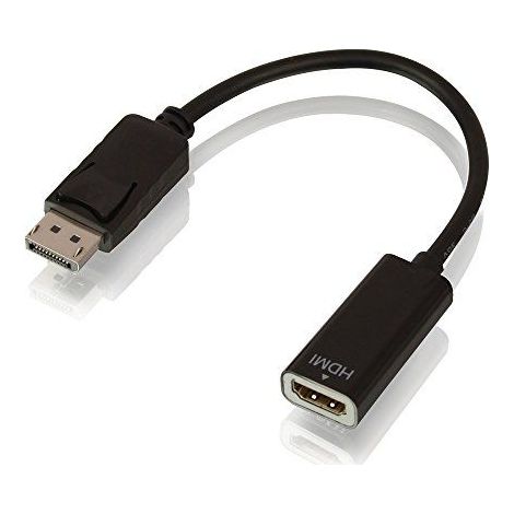 Convertitore da DisplayPort a HDMI LINDY Nero (1/4)