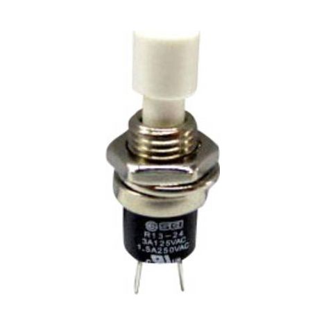 BOUTON POUSSOIR À PRESSION TRU COMPONENTS TC-R13-24B1-02 WT 1587883 250 V/AC 1.5 A 1 X ON/(OFF) À RAPPEL 1 PC(S)