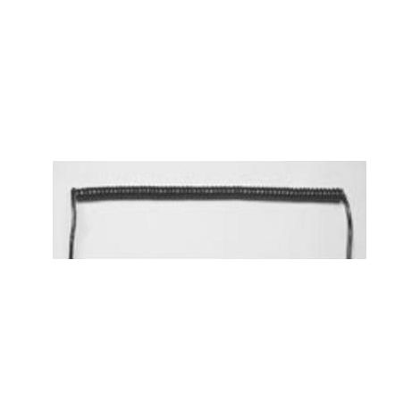 Bachmann Spiralleitung 2,5m 3x1,5qmm PUR sw 0-70°C 692180 (1/5)