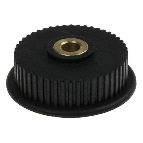 Poulie pour courroie crantée en Laiton, PC renforcé de fibre de verre 48 dents , pas de 2mm, alésage 5mm ( Prix pour 1 ) (1/2)