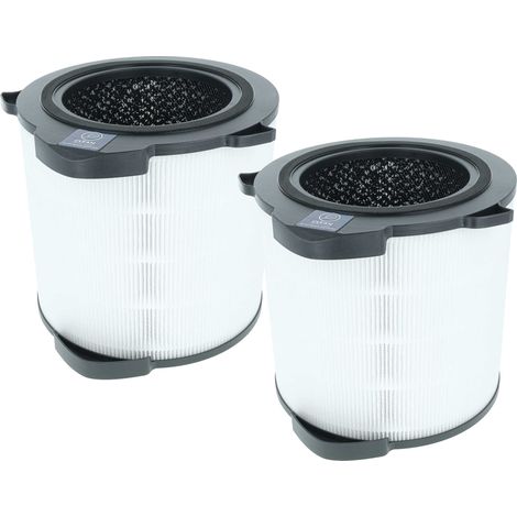 vhbw 2x Air Filter Replacement for AEG AFDCAR4  for Air Purifier - Combi Filter HEPA (H13) + Activated Carbon (1/4)