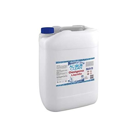 OSSIGENO ATTIVO LIQUIDO ACQUA CLEAN 5 LITRI per manutenzione piscina