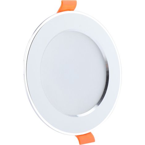 9-W-LED-Deckenleuchte mit Bewegungsmelder, runde Deckenleuchte mit Infrarotsensor, Einbaustrahler 85–265 V, weiß, für Flur und Treppenhaus (1/5)