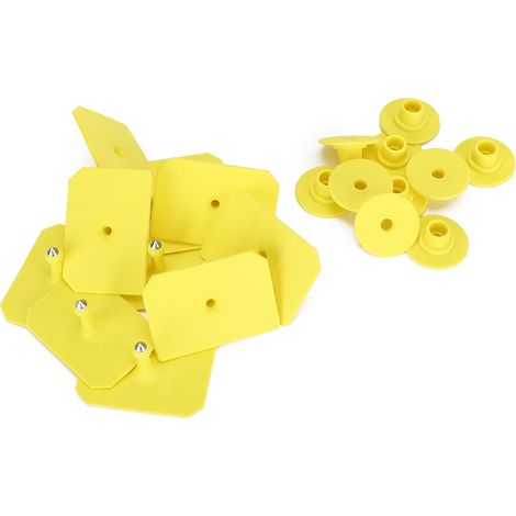 Lot de 10 étiquettes auriculaires pour animaux (chèvre, mouton, porc) - Fournitures pour l'élevage (1/5)