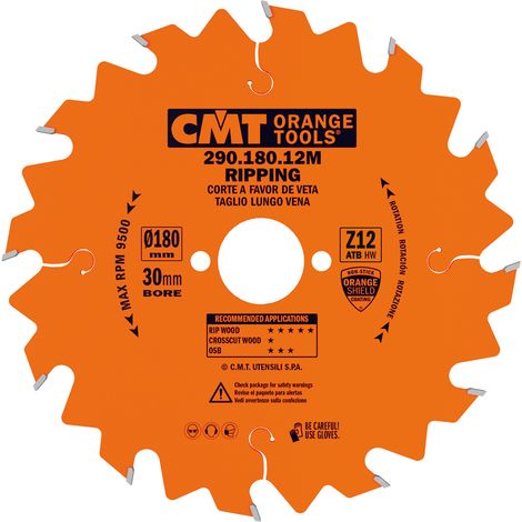 290.180.12M LAME POUR PORTABLES 180X2.6X30 Z12 10ATB