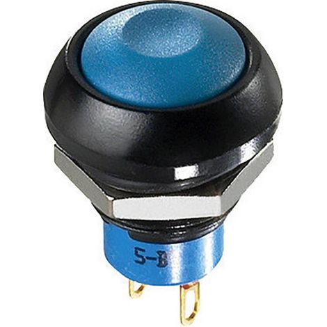 APEM IPR3SAD3 IP Series Pulsante 28 V/DC 5 A 1x Off / (On) Momentaneo (Ø x A) 12 mm x 20 mm IP69K 1 pz.