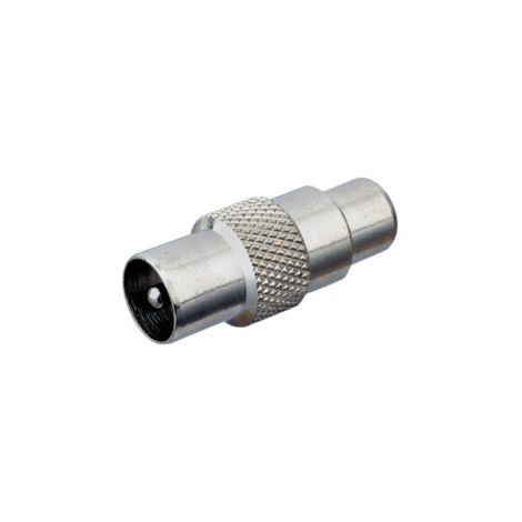 Adaptador Antena TV 9,5mm Macho A RCA Hembra (1/2)