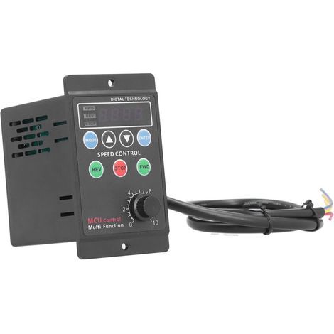Controlador de velocidad del motor UX52, pantalla digital, reóstato eléctrico monofásico CA 220 V (400 W) (1/5)
