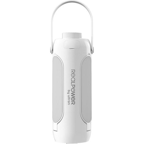 Realpower Lampada LED da Esterno 190 Bianca Batteria Solare