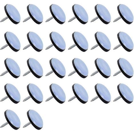 Patins en téflon lot de 26 22 mm pour meubles et chaises - QJWL (1/5)