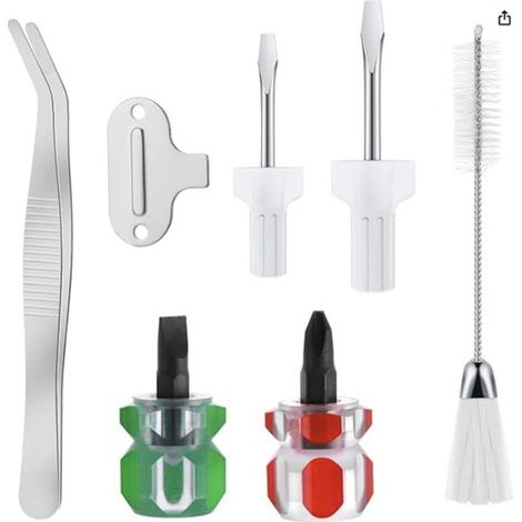 Kit de herramientas de costura de 7 piezas, Mantenimiento de máquinas de coser, Kit de limpieza de máquinas de coser (1/4)