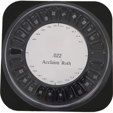 Roth .022 kieferorthopädische Keramikbrackets ohne Haken für Zahnärzte (1/5)