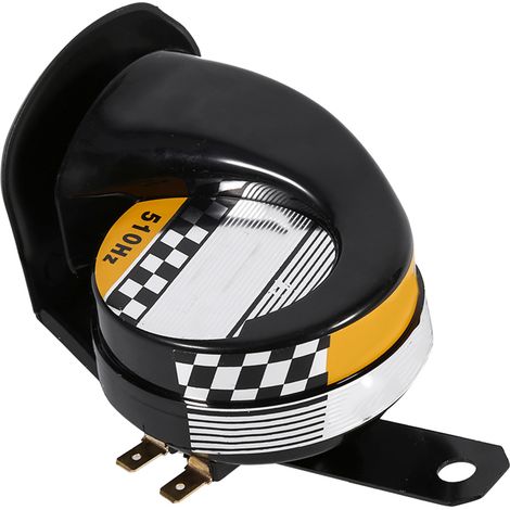 Mini klaxon électronique fort universel d'escargot pour le haut-parleur de voix fort de moto 12V 510HZ (1/5)