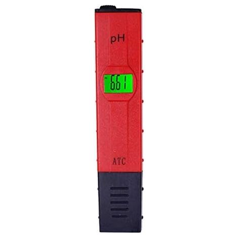 Testeur TDS portable, écran LCD pour la qualité de l'eau : plage de mesure 0-9990 ppm, adapté à l'agriculture, aux aquariums et à l'eau potable domestique, rouge (1/5)
