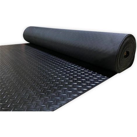Estera Antideslizante de Caucho Goma 3mm  Rollos  Pavimento suelo goma  Varias medidas (1/2)