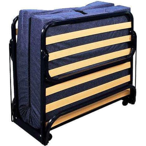 Sommier pliant avec matelas moussant par Pikolin 80x190 cm