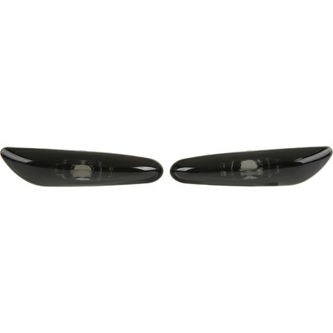 Jeffergarden Paire de feux de position latéraux de voiture, abat-jour gauche droite 63137165915 gris de remplacement pour série 3 E46 2002 – 2005 (1/4)