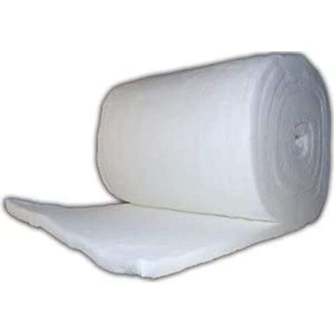Fireproof insulation mat made of ceramic fibre and silicate (40 mm thick) (1/5)