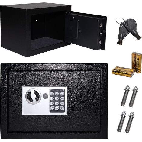 Elektronischer Tresor für Zuhause und Büro, XXL 35x25x25 cm