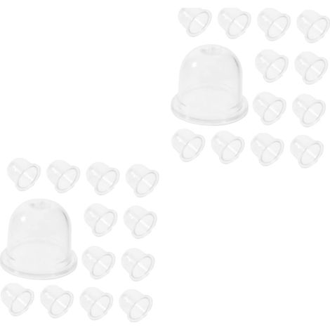 40pièces Cups à Huile Transparentes Pour Tondeuses à Gazon Lot De Accessoires Universels Pour Moteurs De Jardin (1/5)