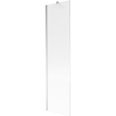 Paroi de baignoire à 1 volet Mexen Next 50 x 150 cm, rainures, chrome - 895-050-000-00-09-01 (1/5)