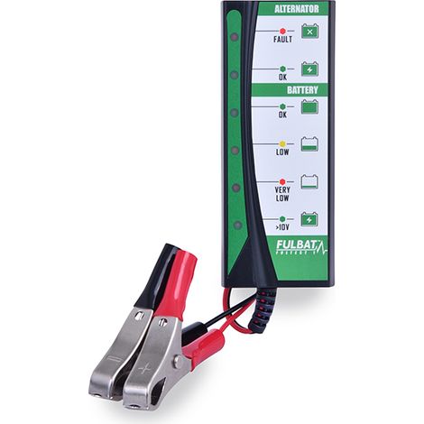 Fulbat - Testeur FULTEST1 de batterie plomb 12V et d'alternateur (1/3)