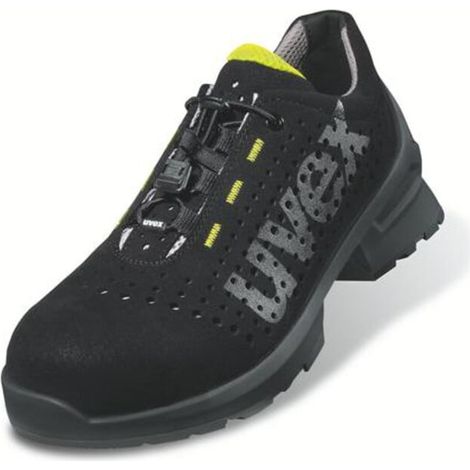 uvex Halbschuhe 1 S1 schwarz gelb Weite 12 Gr. 51