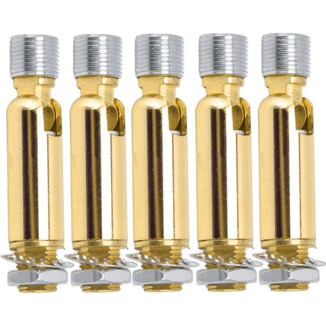 Set di 5 adattatori angolari per plafoniera – bronzo – M10 – 180° – sospensione lampadario – accessori