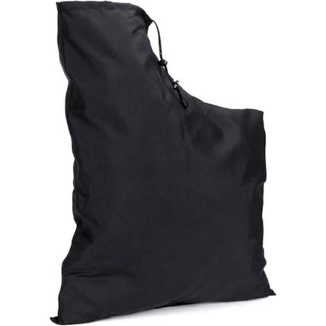Bolsa universal para aspiradora NC para soplador de hojas de jardín, césped, patio, trituradora - Negra