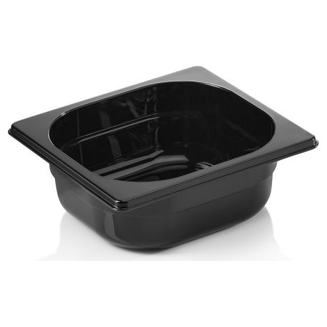 Bac GN 1/6 polycarbonate H 65 mm 1 ltr noir GN 96 - Was Germany (1/2)