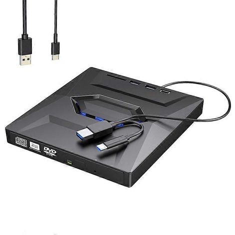 Graveur CD/DVD externe USB 3.0 Type C (1/4)