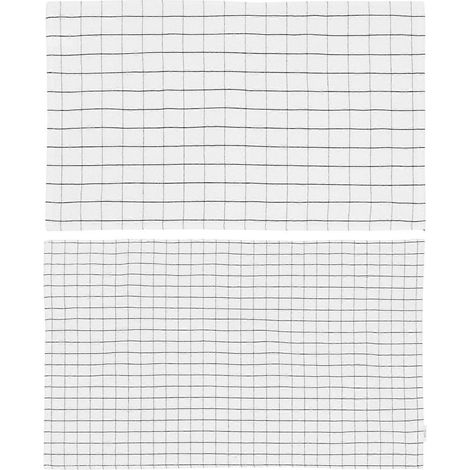 Lot de 2 sets de table en coton, style japonais, pour la maison. (1/5)
