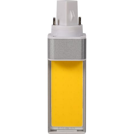 Ampoule Led Cob 7W - Blanc Chaud - Plug Horizontal 85-265V - Éclairage Intérieur Maison Bureau Exposition - Lot De 1 (1/3)