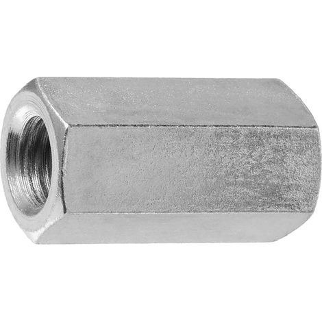 Mutter Strend Pro PACK DIN 6334 Zn JHS08, Verlängerungsmutter für Gewindestange, Packung 8 Stk.
