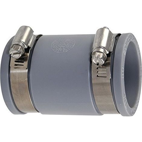 Fitt – Raccord multi-matériaux PVC souple 30 à 36 mm – Raccordement étanche pour tubes PVC, ABS, PE, cuivre – Assemblage mixte possible (1/2)