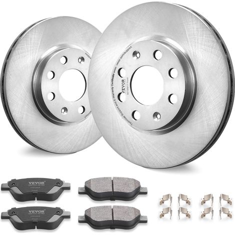 Kit de frein avant pour Vauxhall Adam M13 et Corsa D S07 avec rotors et plaquettes de frein en céramique 257mm (1/5)