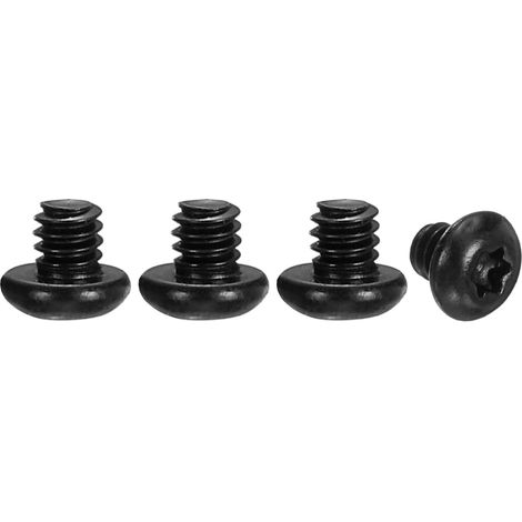 4pcs Vis Pour Clip De Poche Tête Torx T6 Filetage 2-56UCN (1/5)