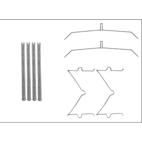 Kit d'accessoires, plaquette de frein à disque Textar 82540100 TOYOTA